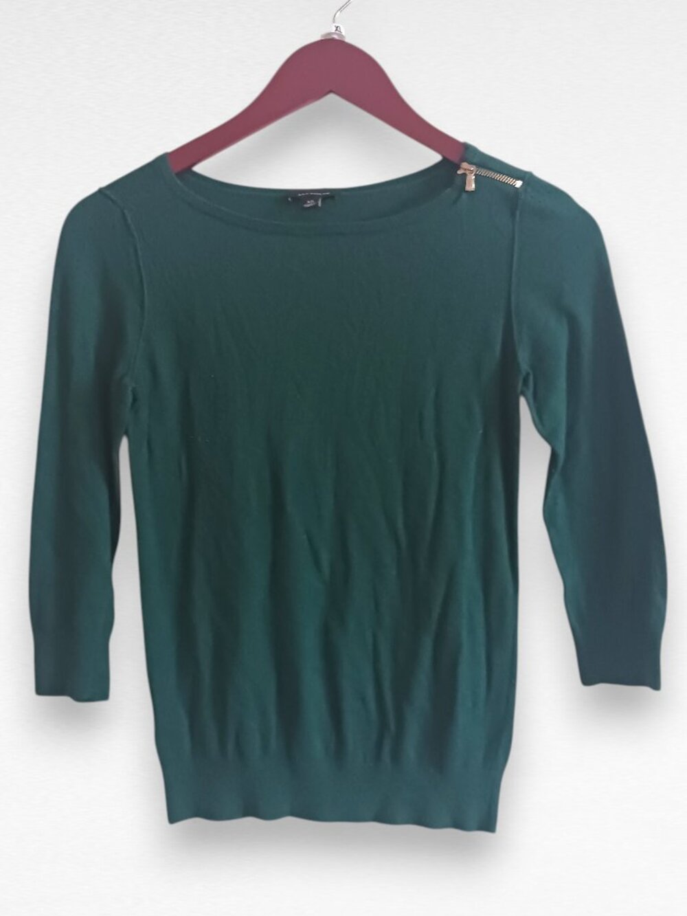 Ann Taylor Green Knit Top